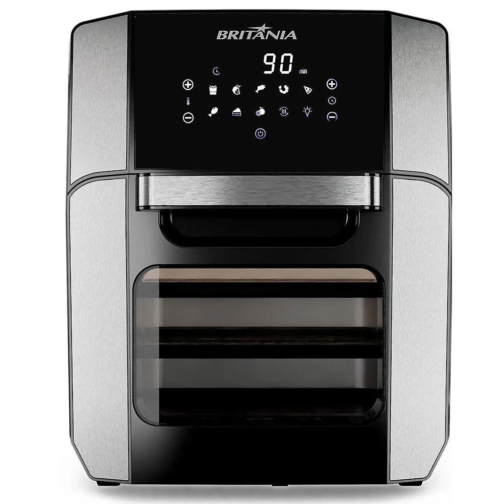 Air Fryer Oven Britânia 12L 4 Em 1 1800W BFR2100 220V