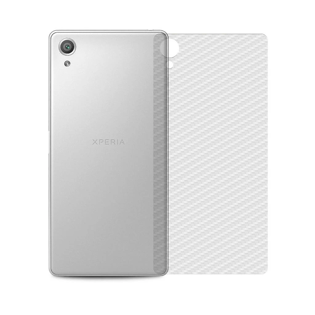 Película Traseira de Fibra de Carbono Transparente para Sony Xperia XA - Gorila Shield