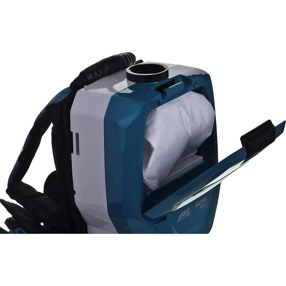 Aspirador de pó costal portátil 1,5l hepa sem bateria sem carregador dvc261z makita