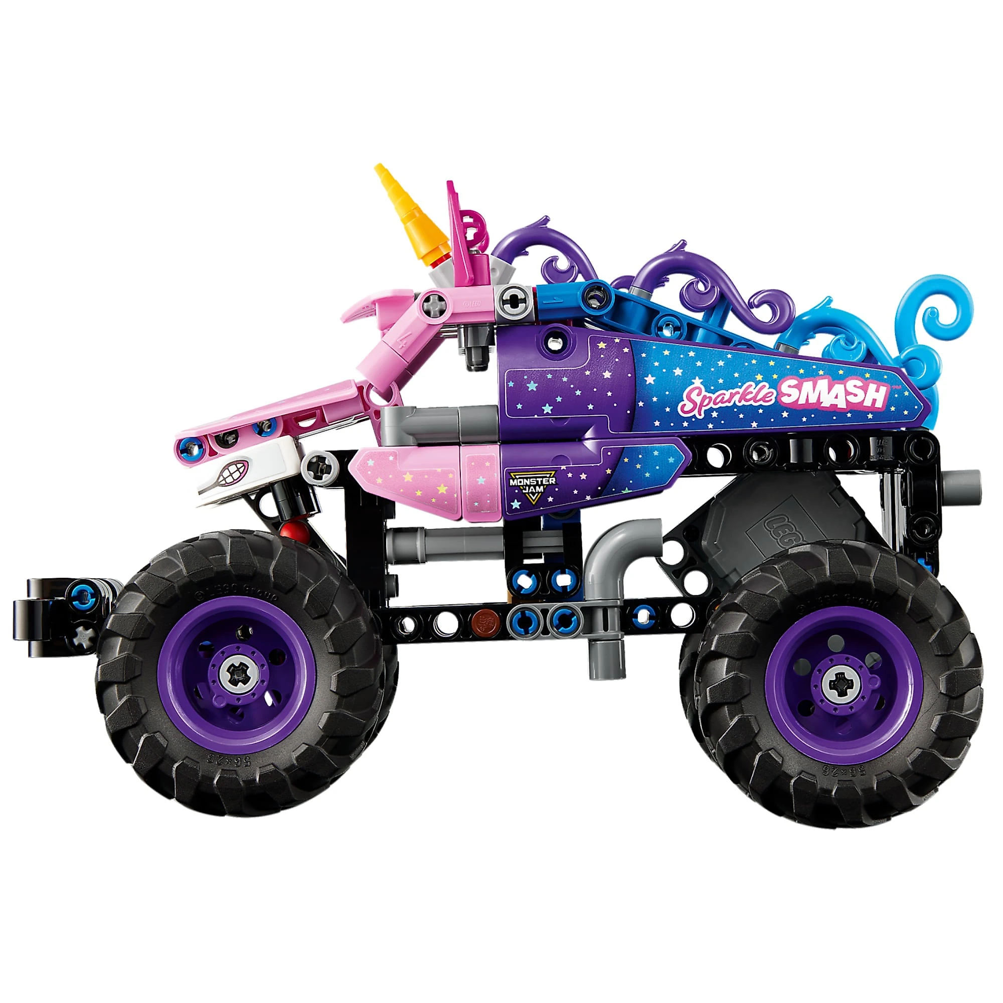 LEGO® Technic - Monster Jam™ Sparkle Smash™ com mecanismo de fricção
