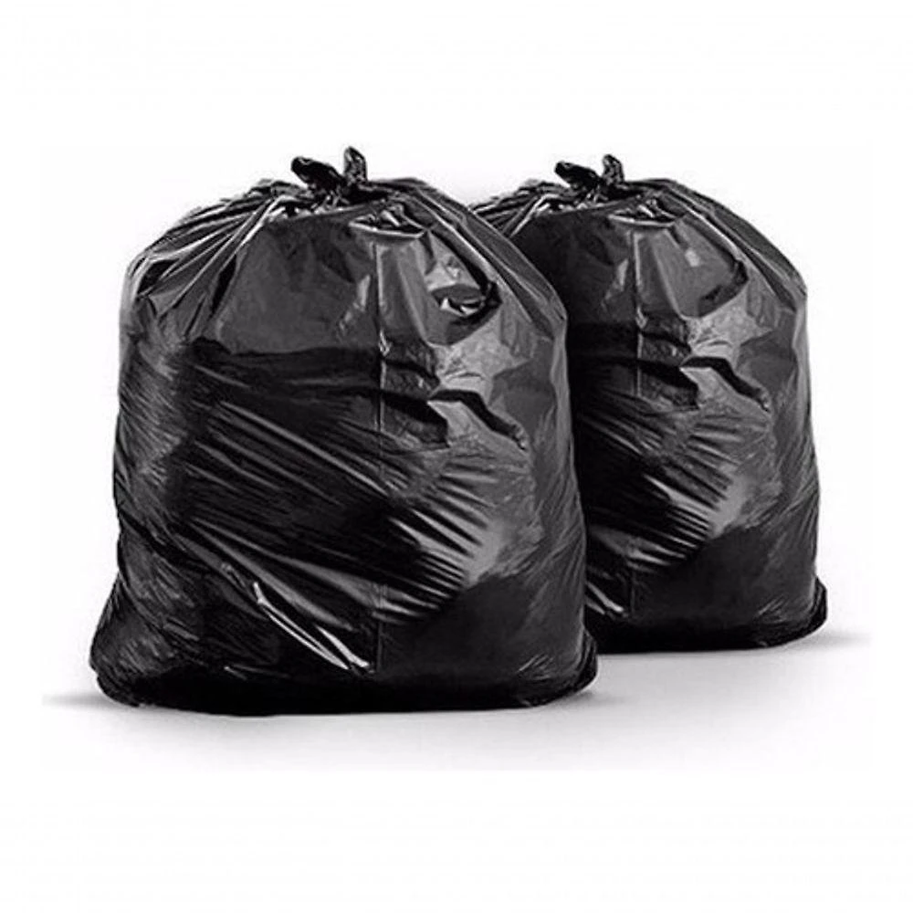 Saco de Lixo Preto 100L 5KG 100 Unidades para Descarte de Resíduos Higipack