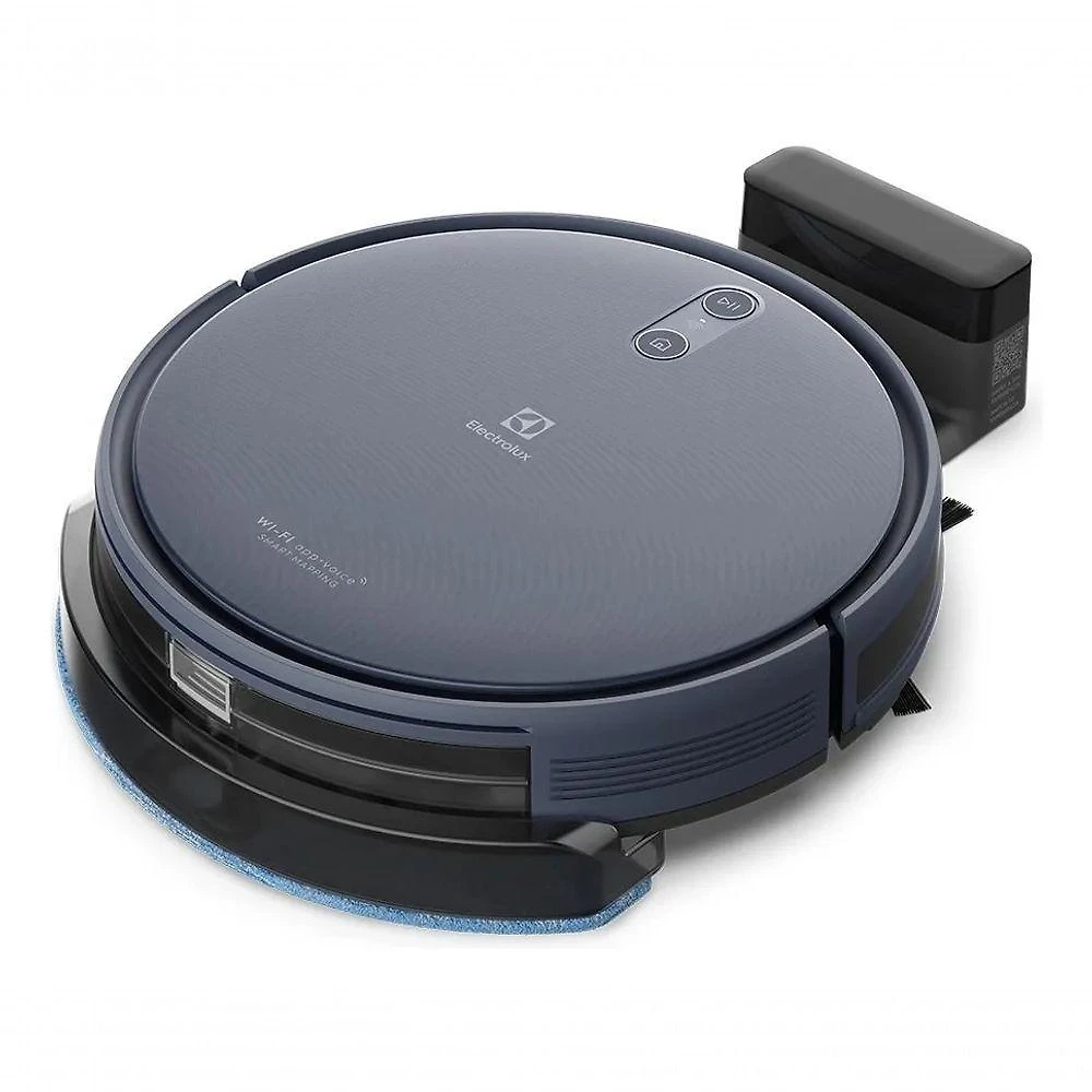 Robô Aspirador Electrolux ERB44 4 em 1 com Wi-Fi 120 Min Azul Bivolt