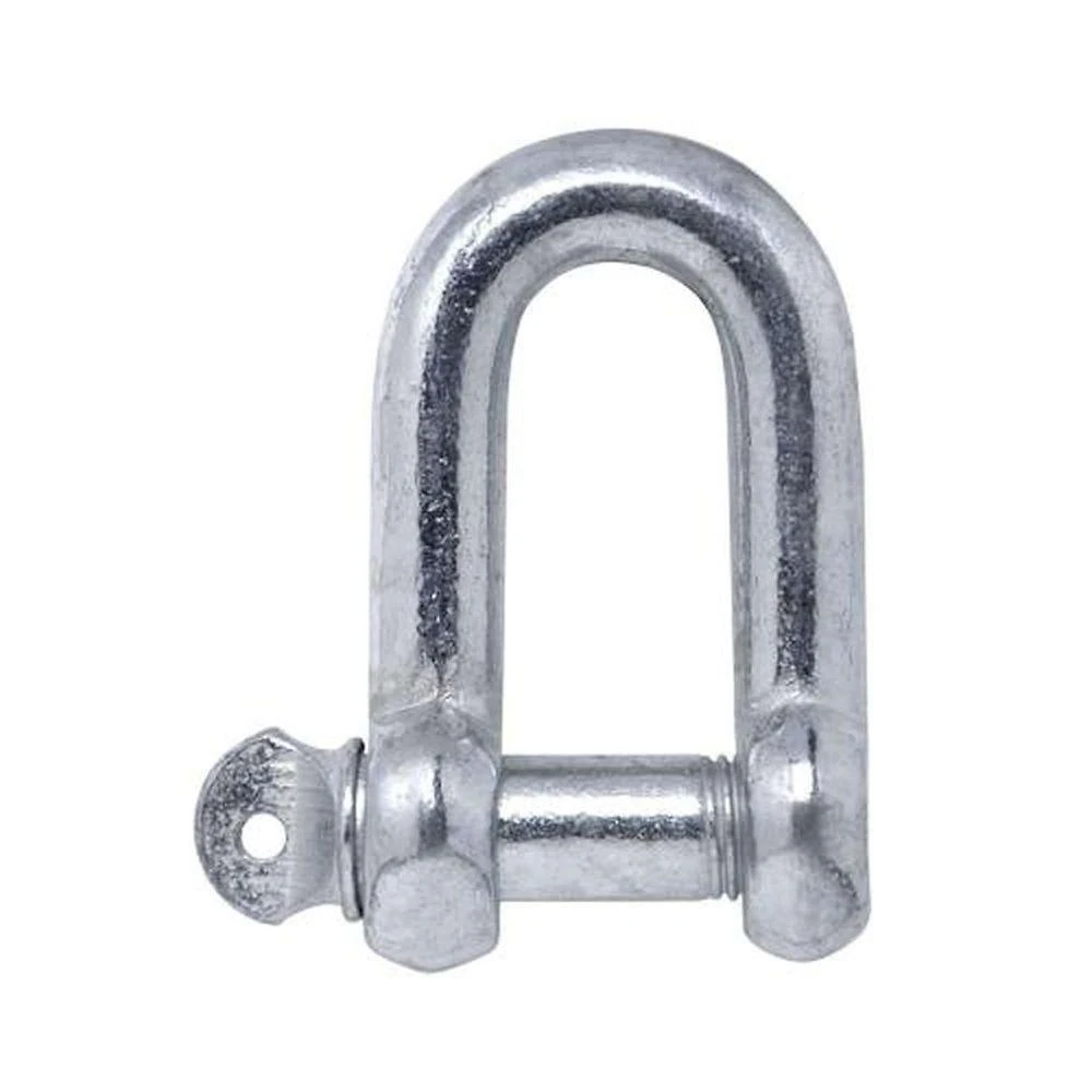 Manilha Reta Leve 7-8'' Galvanizada - Carga de Trabalho 2500 Kgf Prata Carbostorm