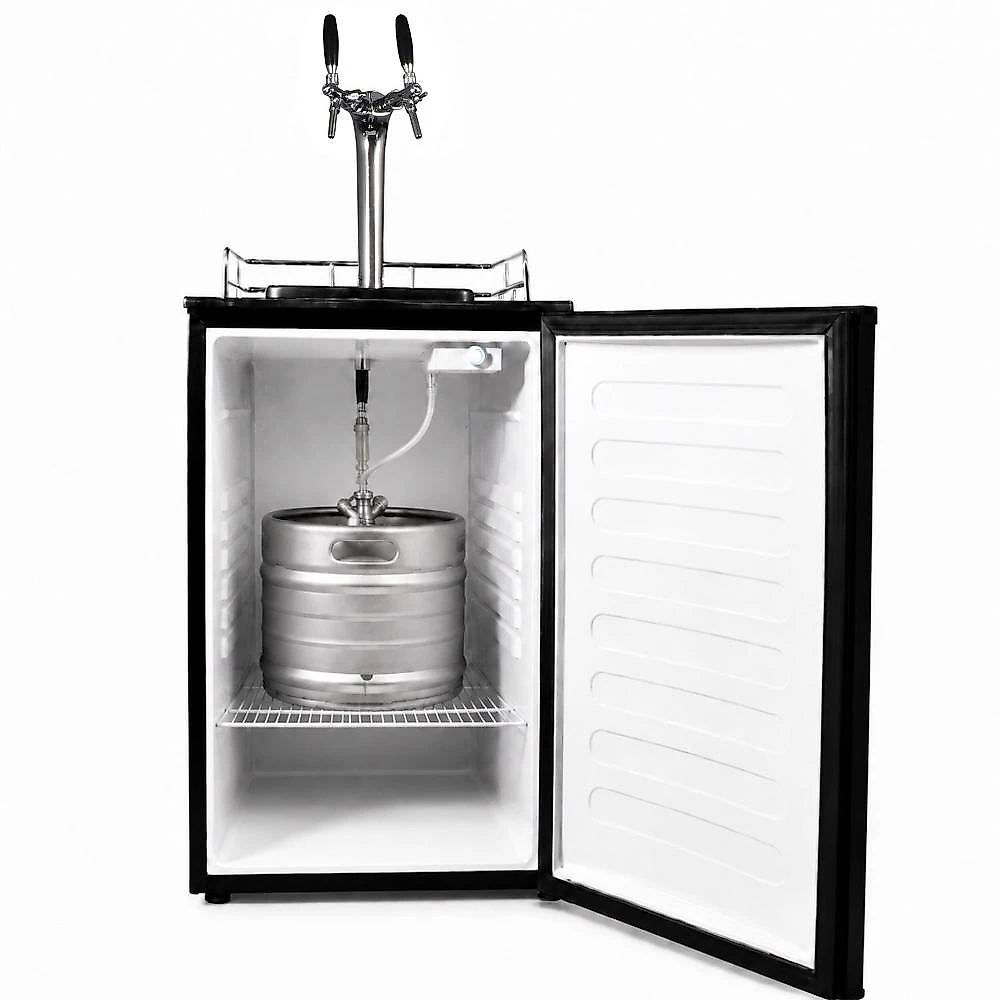 Chopeira e Cervejeira EOS Kegerator 172 Litros 2 Torneiras com Compressor Inox ECK220P 110V