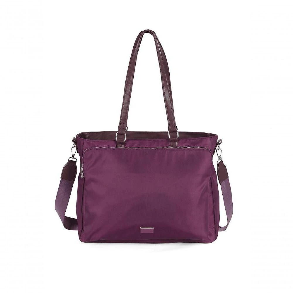 Bolsa Tote Gash BS72923GA Nylon Grande 41x12x29cm Roxo Feminina