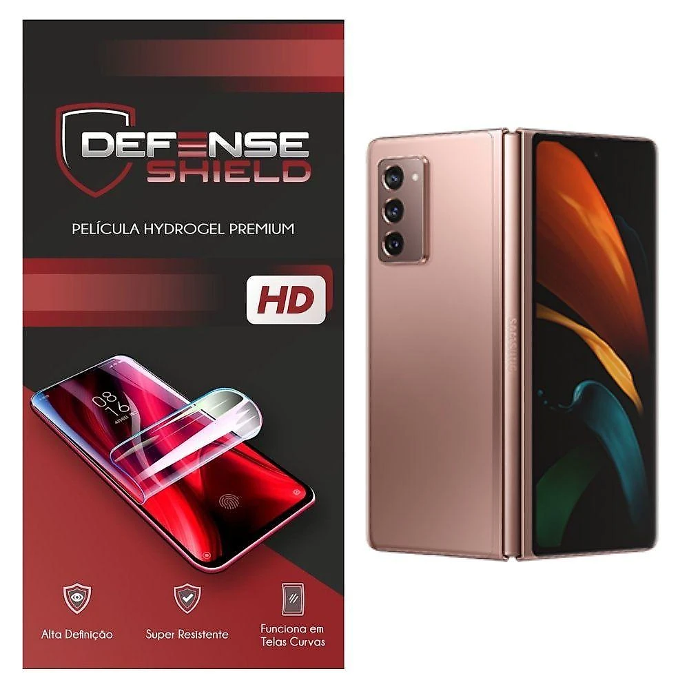 Pelicula Hydrogel Premium Proteção Frente + Verso Para Galaxy Z Fold 2 Defense Shield