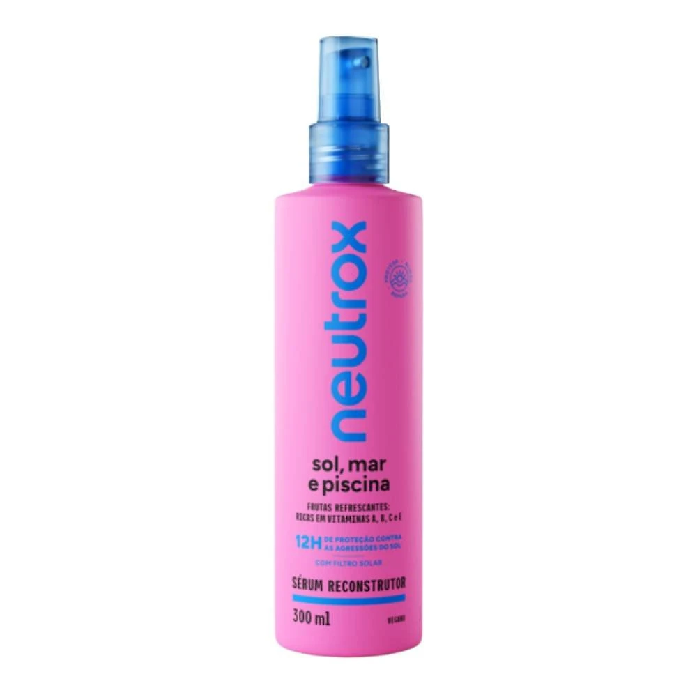 Miniatura Sérum Reconstrutor Capilar Neutrox Sol, Mar E Piscina 300ml