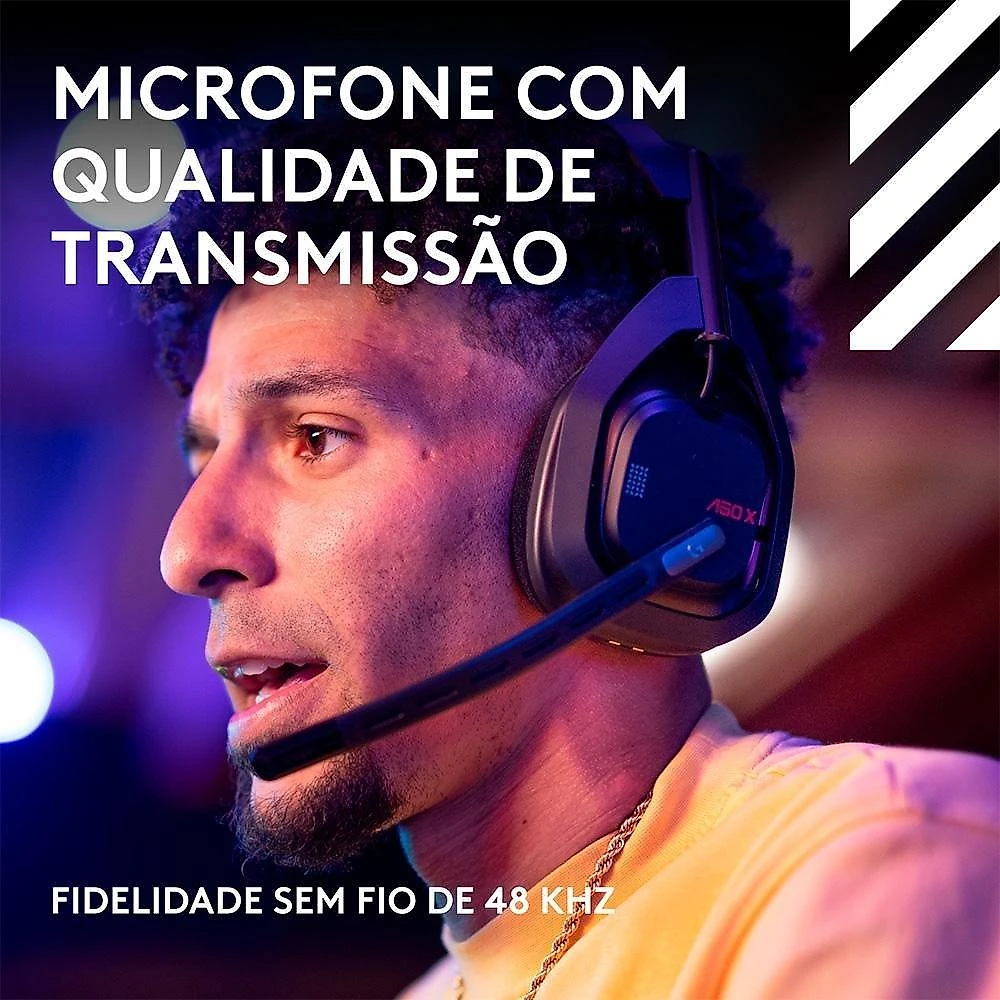 Headset Gamer Sem Fio Astro Gaming A50 X LIGHTSPEED + Base Station, Bluetooth, HDMI 2.1 Passthru, para Xbox e PS, Preto- 939-002126