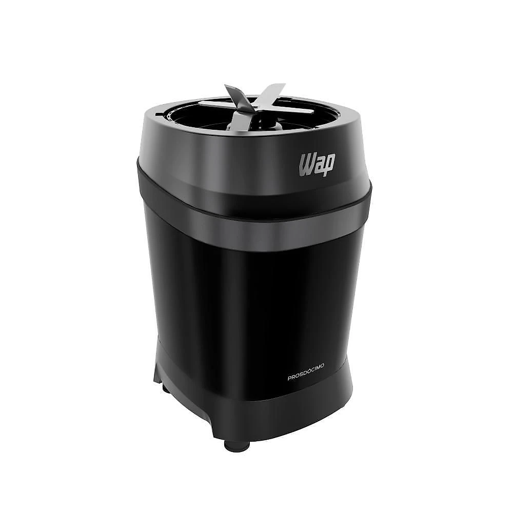 Liquidificador Portátil WAP BLENDER PRO TURBO 700W 0,7L 2 Velocidades Preto 220V
