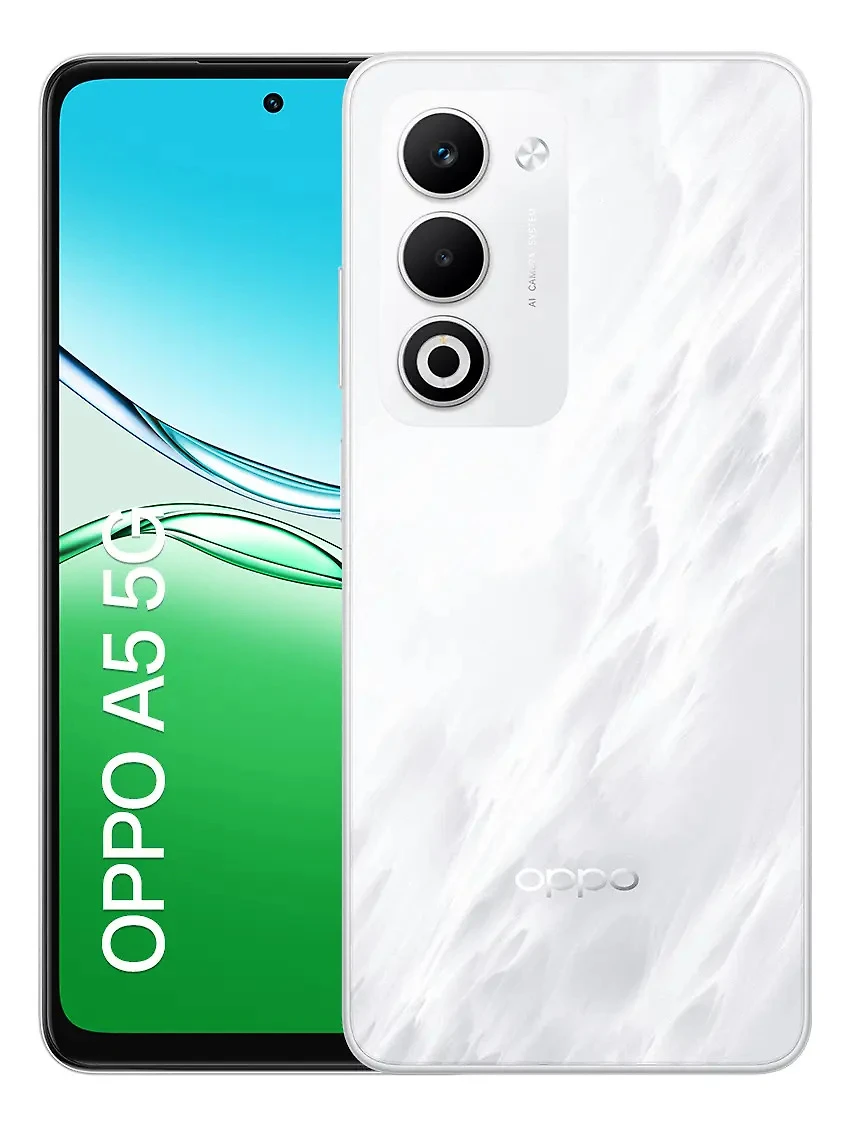 Smartphone OPPO A5 5G 256GB 16GB RAM (8GB + 8GB RAM Virtual) Bateria 6000 mAh Câmera AI 50MP NFC
