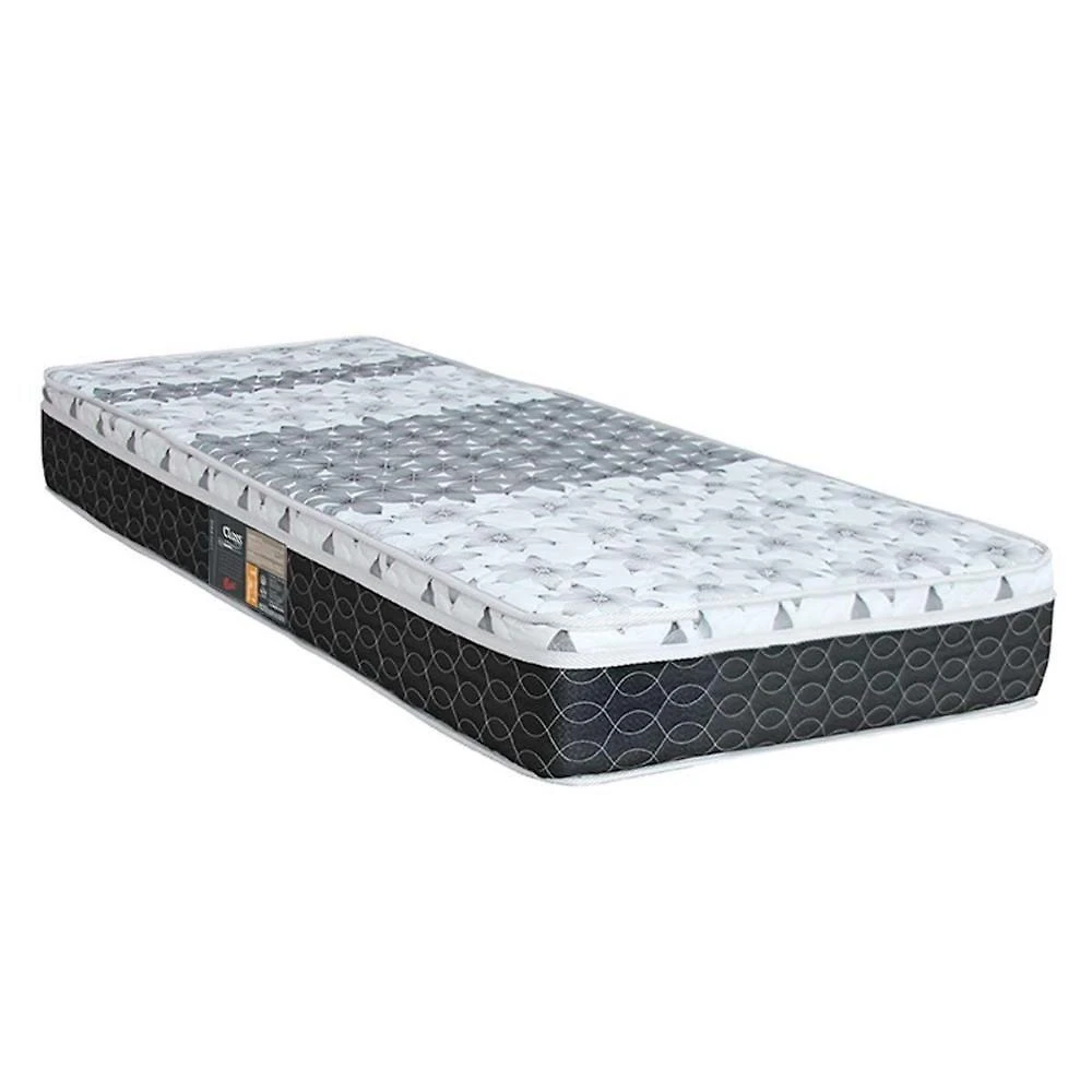 Colchão Solteiro Molas Tecnopedic System Class D26 Euro Pillow 78x188x25CM Colchões Castor