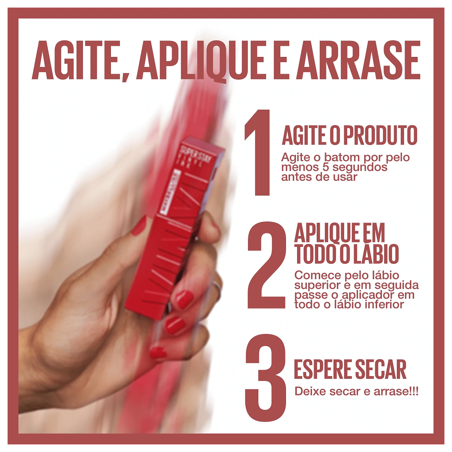 Miniatura Maybelline Superstay Vinyl Ink Peppy - Batom Líquido 4,2ml