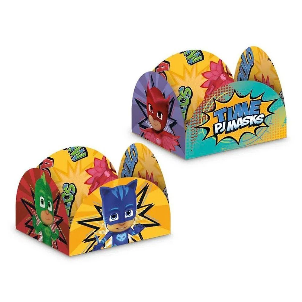 Porta Forminha 4 Pétalas Pj Masks - 50 Unidades