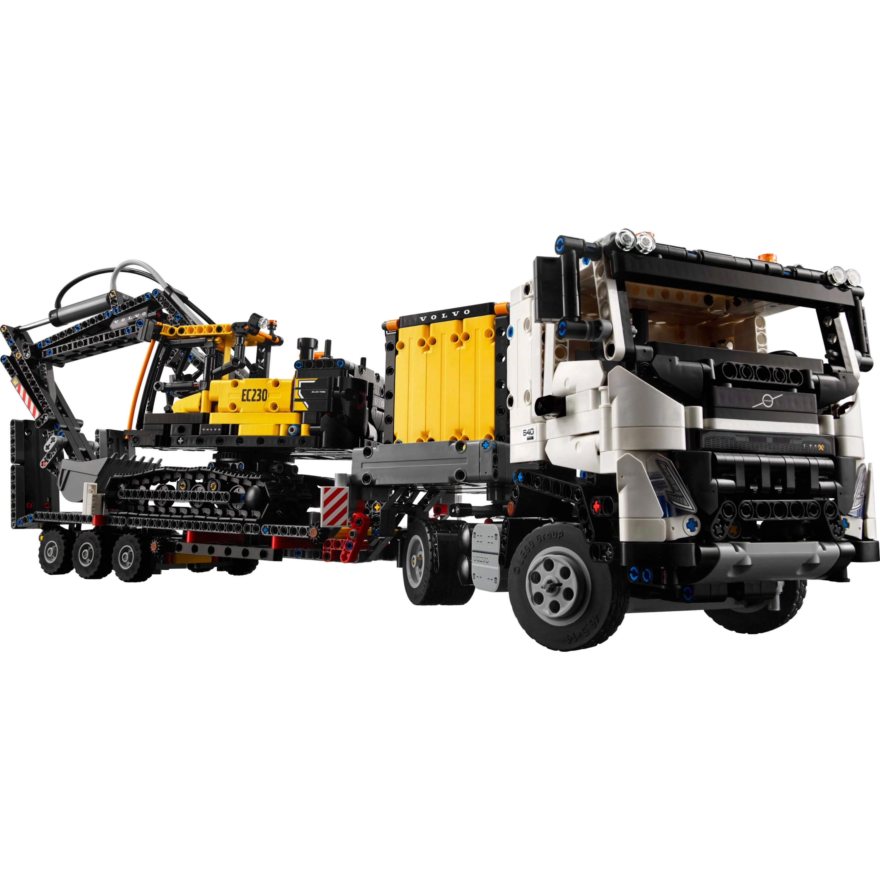 LEGO Technic - Caminhão Volvo FMX e escavadeira elétrica EC230