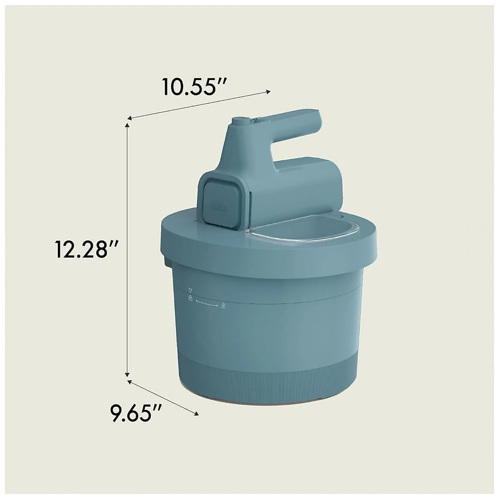 BELLA Mixer 2 em 1 3,5 litros - Batedeira Manual e de Bancada Multifuncional, 200W, Design Surf