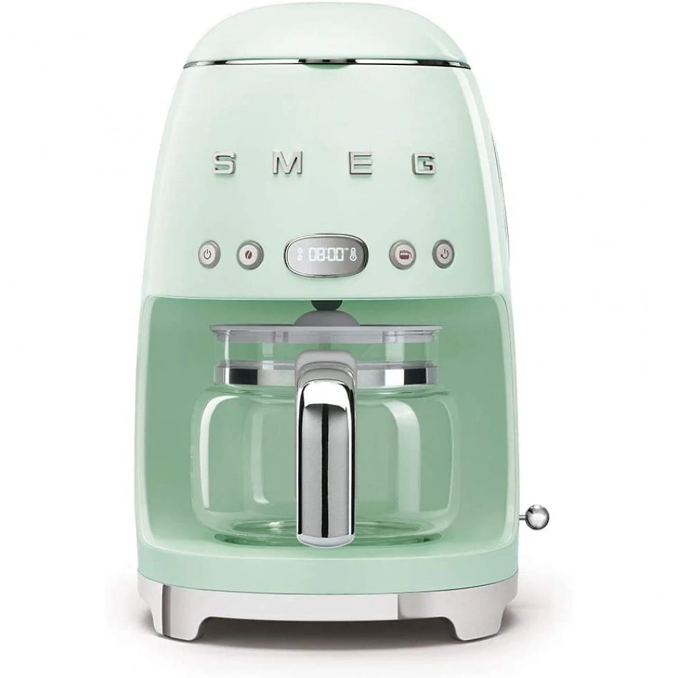 Máquina de Café Expresso Smeg 50's Retro 20 Bar Tanque de 10 Xícaras 110V Verde