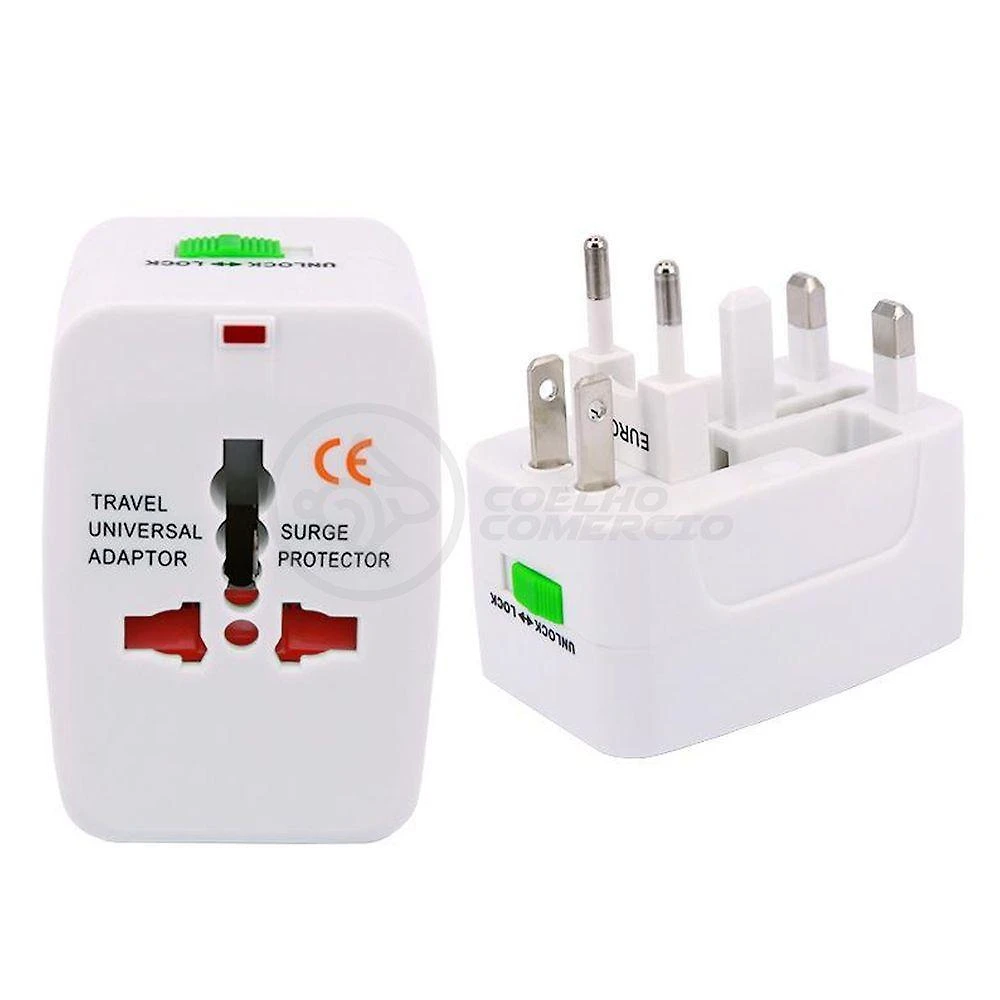 Adaptador Tomada Universal Padrão 150 Países Bivolt