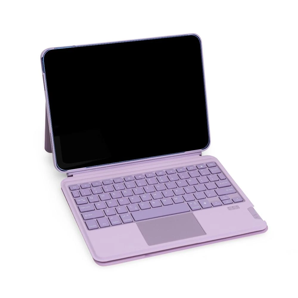 Capa Teclado para iPad 10ª geração e A16, Rosa, Originais iPlace