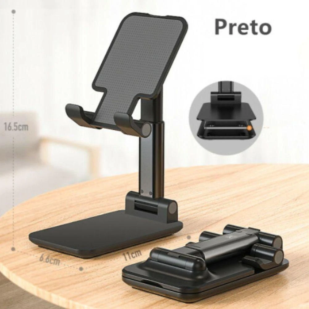 Suporte Para Celular Tablet De Mesa Dobrável Ajustável Je24