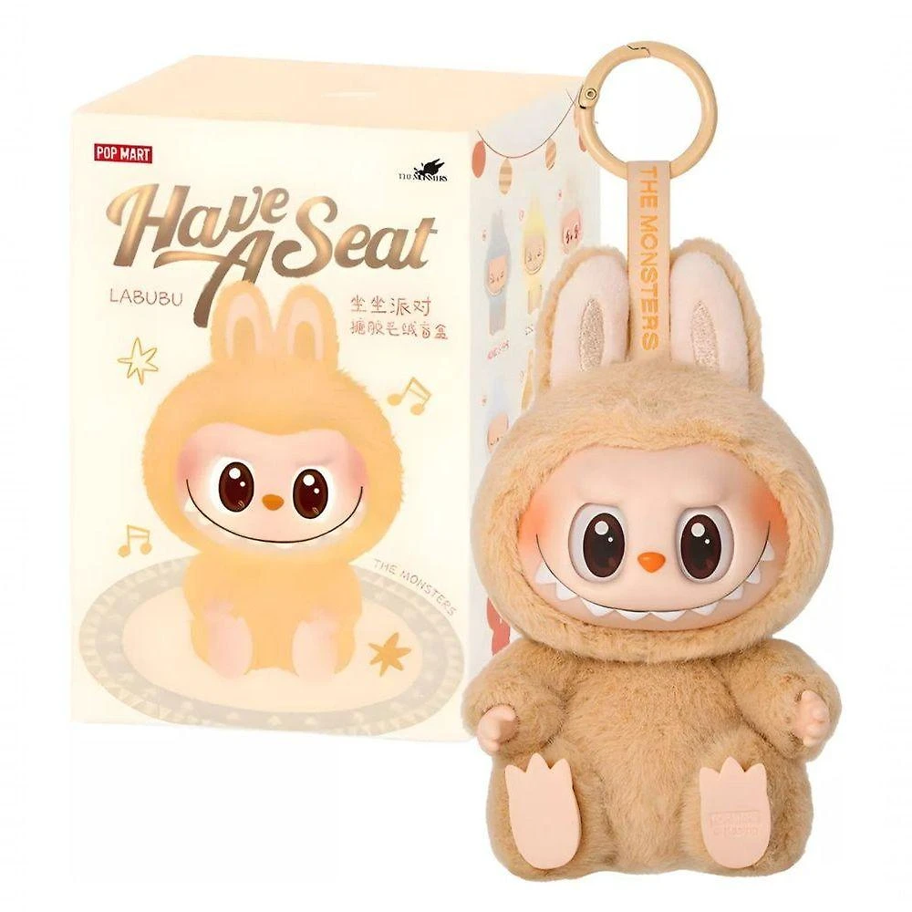 Pelúcia Labubu The Monsters 19,5cm Colecionável Premium