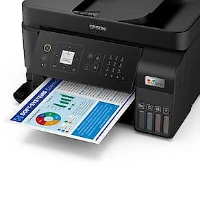 Impressora Multifuncional Epson Ecotank L5590 - Tanque de Tinta Colorida USB Wi-Fi