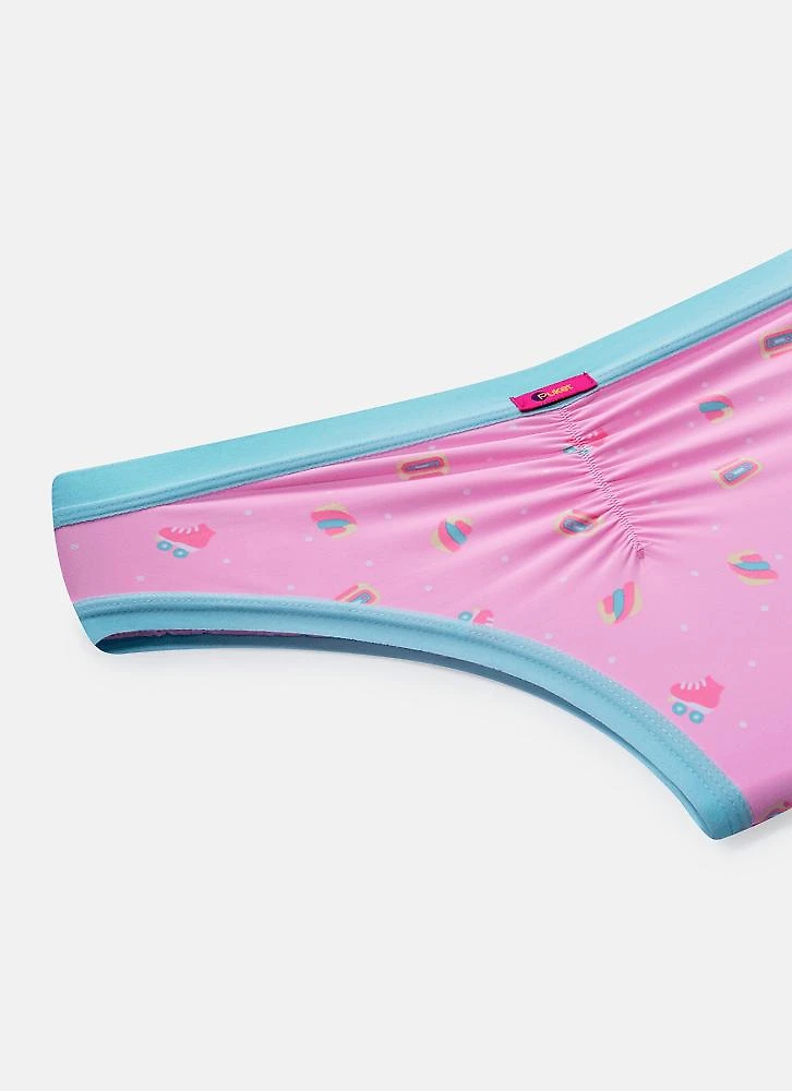 Calcinha fio dental feminina microfibra lhama