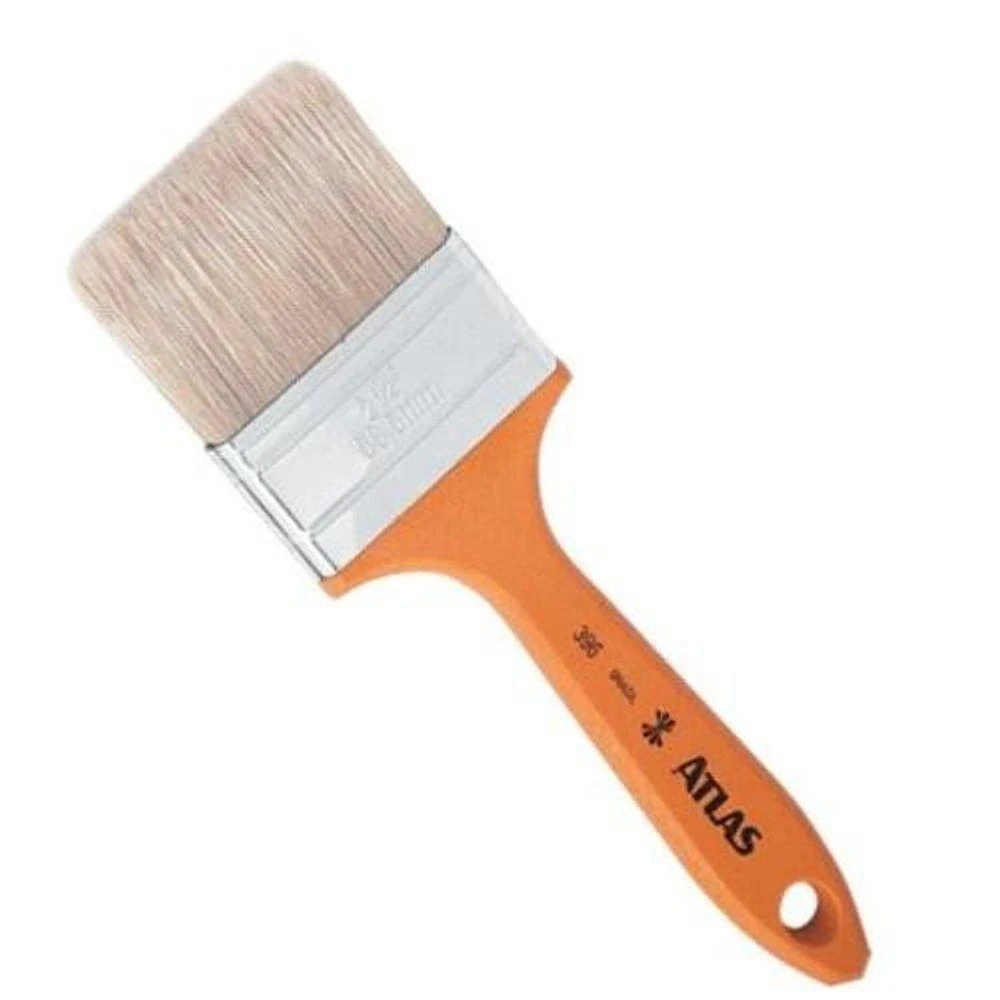 Pincel Cerda Branca Atlas G 3'' 396/7