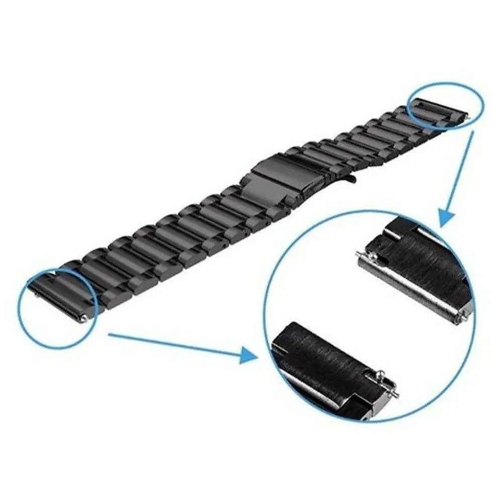 Pulseiras Smartwatch Inox Kit 3 Uni Relogio Inteligente Espo