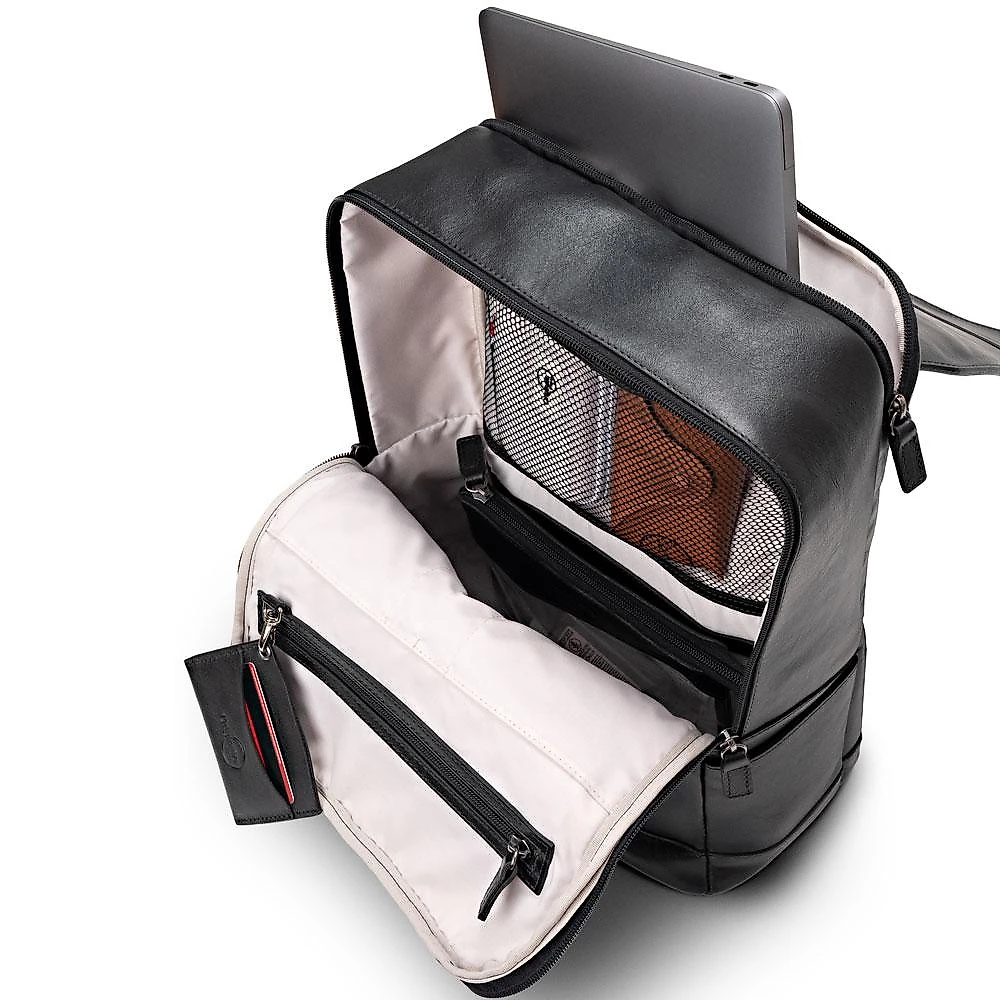Mochila de Couro Pampas Côrtes, Originais iPlace, Preta