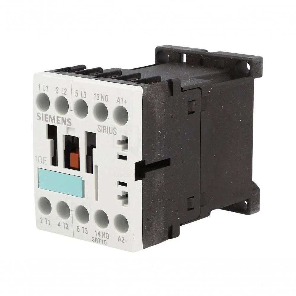 Contator Tripolar 3RT1017-1AN11 12A 220VCA 3 Polos Inox Siemens