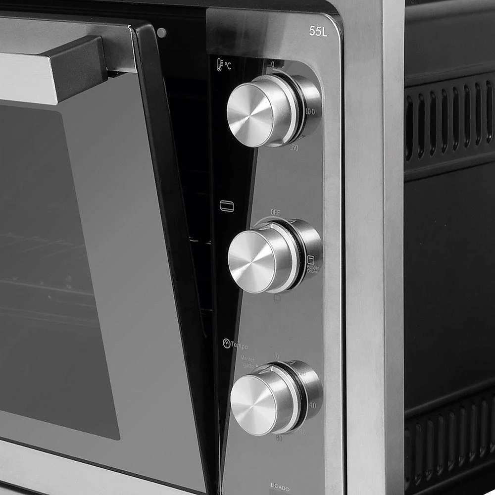Forno Elétrico de Embutir Philco PFE55E Esmaltado 55L 110V