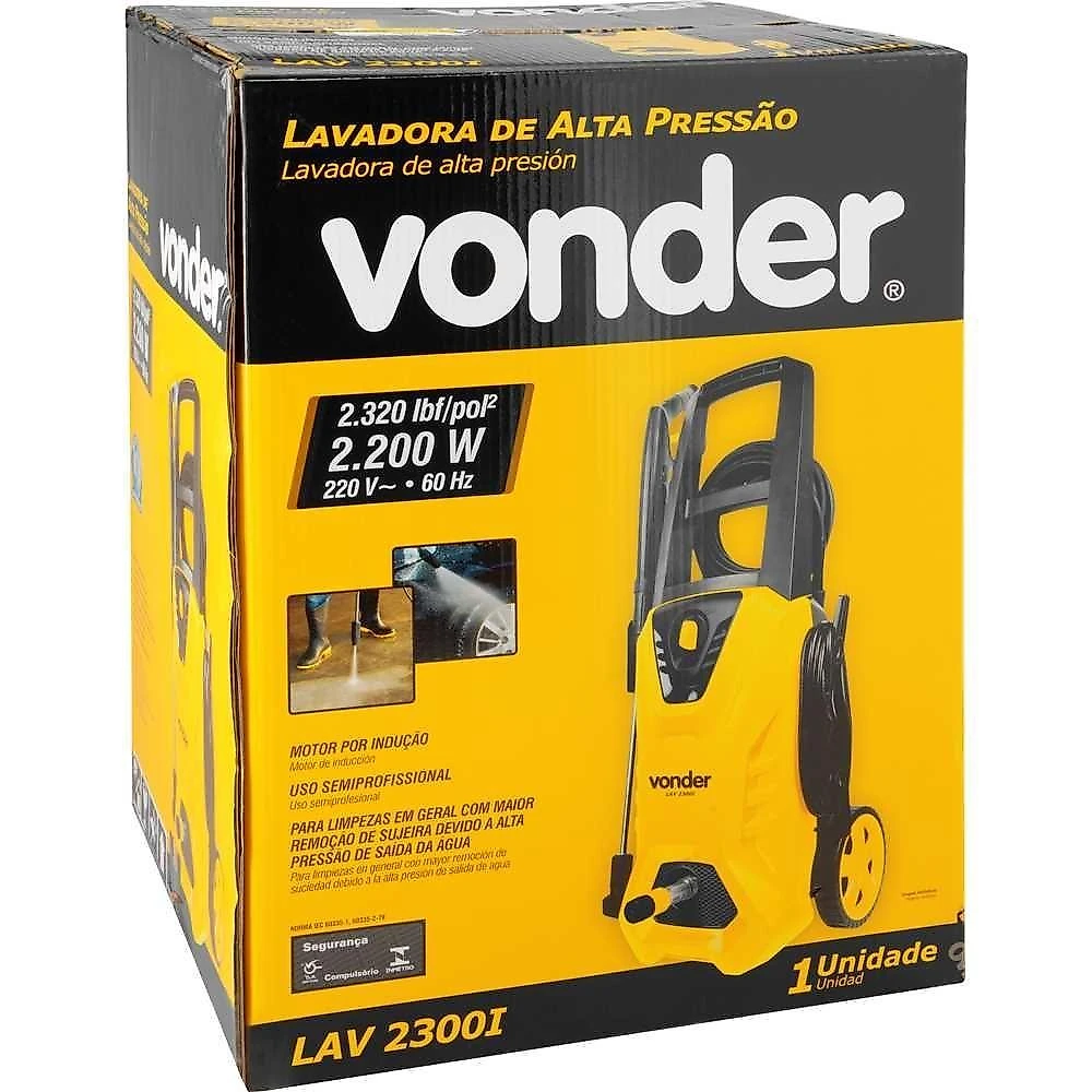 Lavadora De Alta Pressão 2320blf Lav2300i Vonder 220V