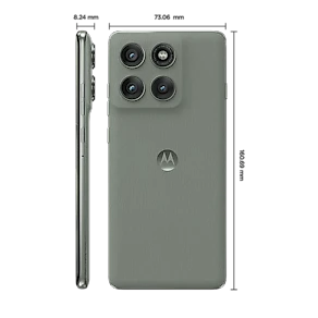 Smartphone Motorola Edge 60 Pro 5G Cinza 512GB, 12GB RAM + 12GB Ram Boost, Tela 6.7" 120Hz, Câmera Sony LYTIA 700C 50MP e Dimensity 8350 Extreme