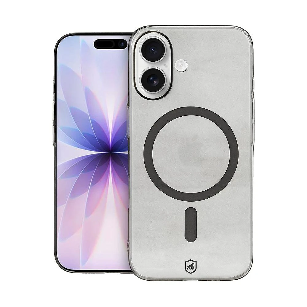 Capa case capinha para iPhone 17 - Crystal Slim Magsafe - NÃO AMARELA - Titanium - Gshield