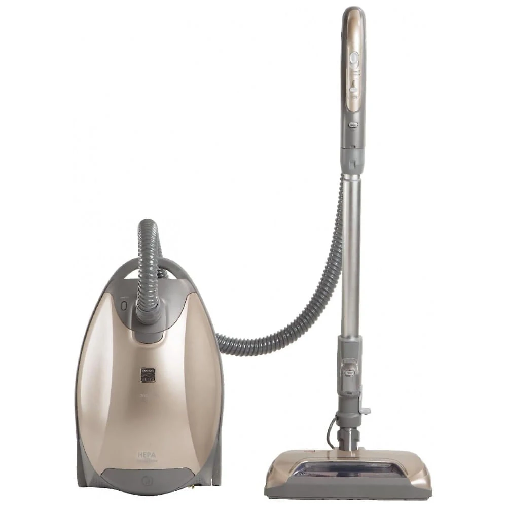 Aspirador de Pó Kenmore Elite 81714 Pet Friendly Ultra Plush Bagged Canister com Pet PowerMate, HEPA, Haste Telescópica Estendida,