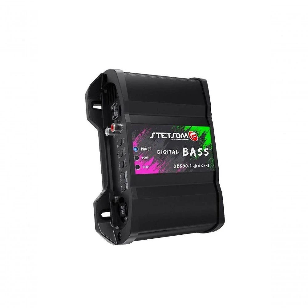 Amplificador Digital Stetsom Db500 500w 1 Canal 4 Ohms