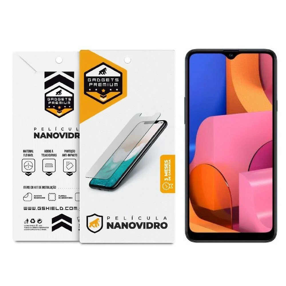 Película De Nano Vidro Para Samsung Galaxy A20S - Gshield