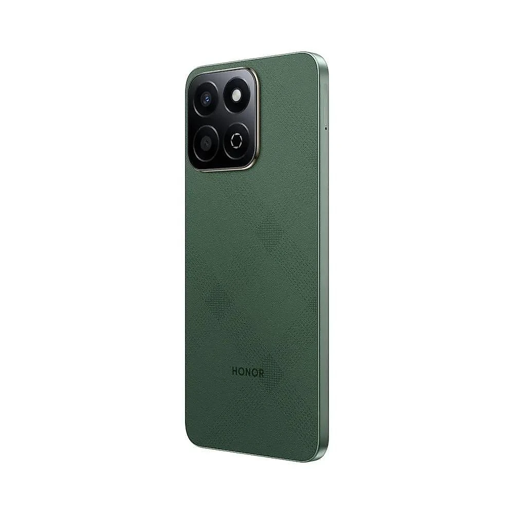 Smartphone honor x6b 5g verde 256gb, 4+4gb ram turbo, tela de 6.6", snapdragon 4ª geração e câmera traseira dupla de até 50mp
