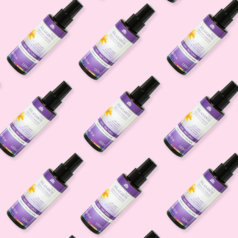 Óleo de massagem relaxante wnf arnica e lavanda