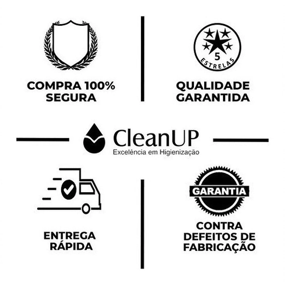 Saco para Lixo Saco Comum Lixo Verde 100L Reforçado para Coleta de Vidros Higipack