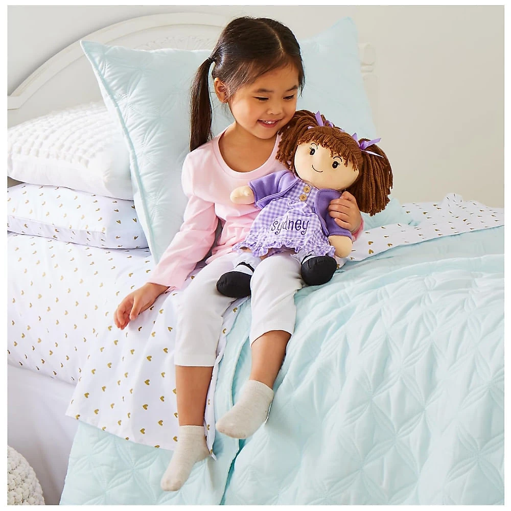 Boneca MiniMe Personalizada para Meninas - Cabelos Pretos - Lets Make Memories