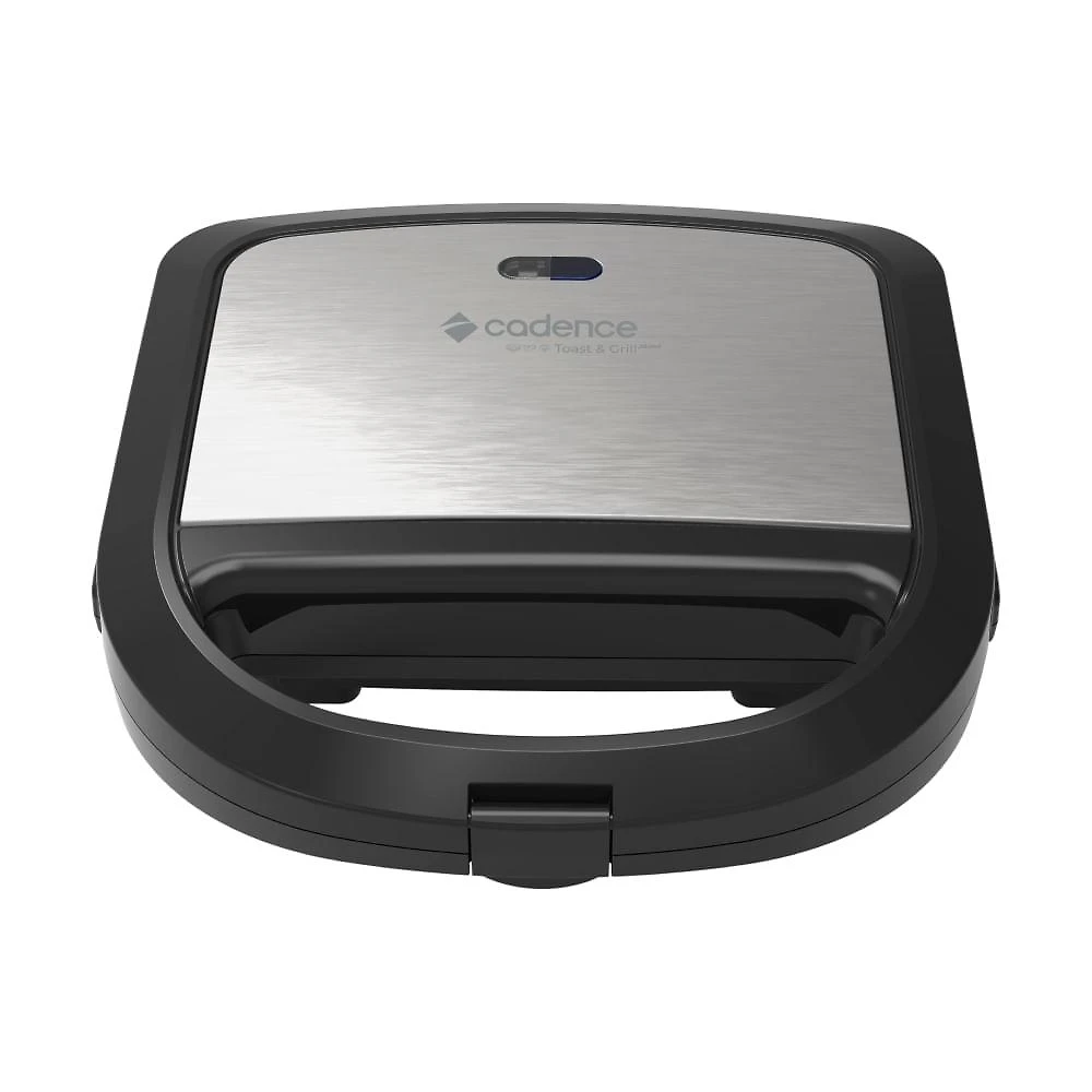 Sanduicheira elétrica toast & grill prime inox 220v cadence