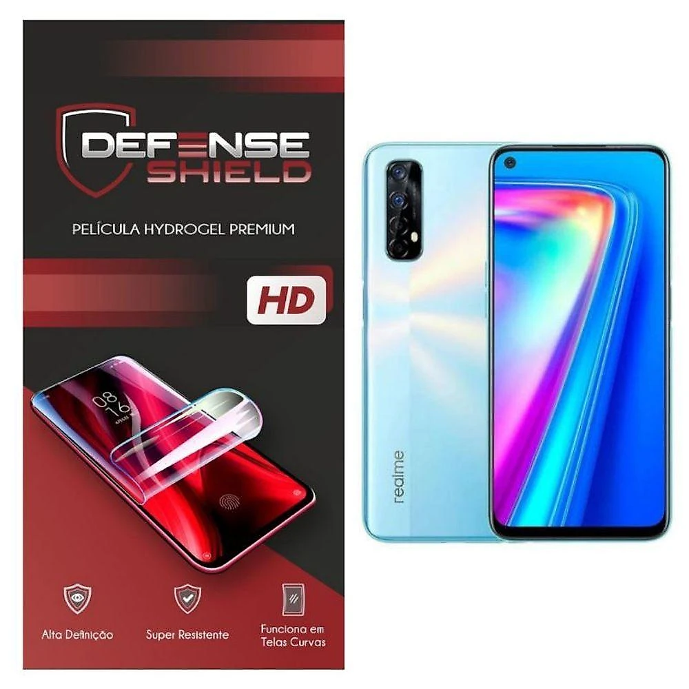Pelicula Hydrogel Premium Para Realme 7 Proteção Frontal + Verso Defense Shield