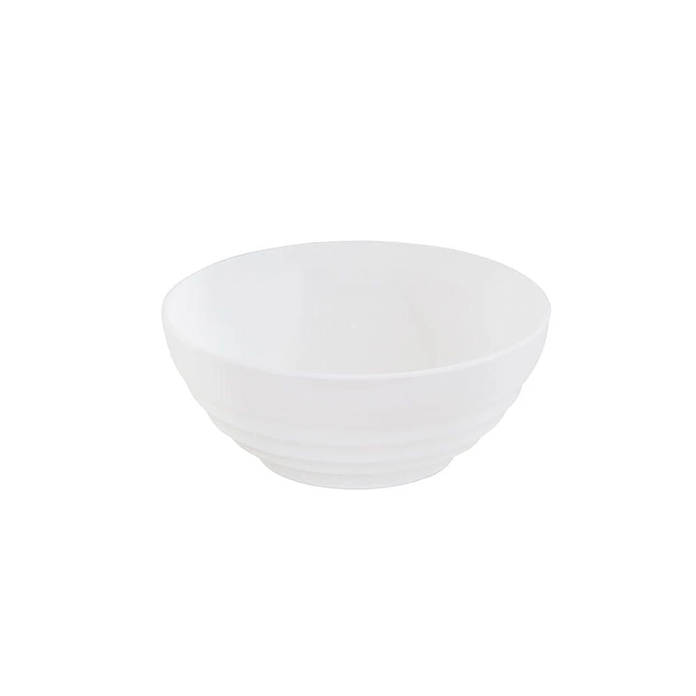 Bowl Oriental Redonda 500ml Branca Em Polipropileno Linha Tropical Vem