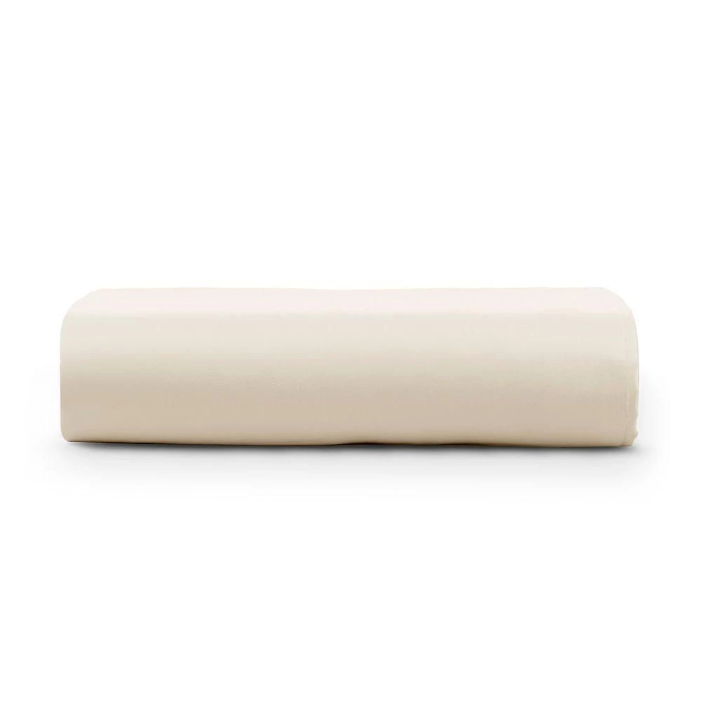 Lençol Queen Cintilante Percal 180 Fios Sem Elástico - Palha - 100% Algodão