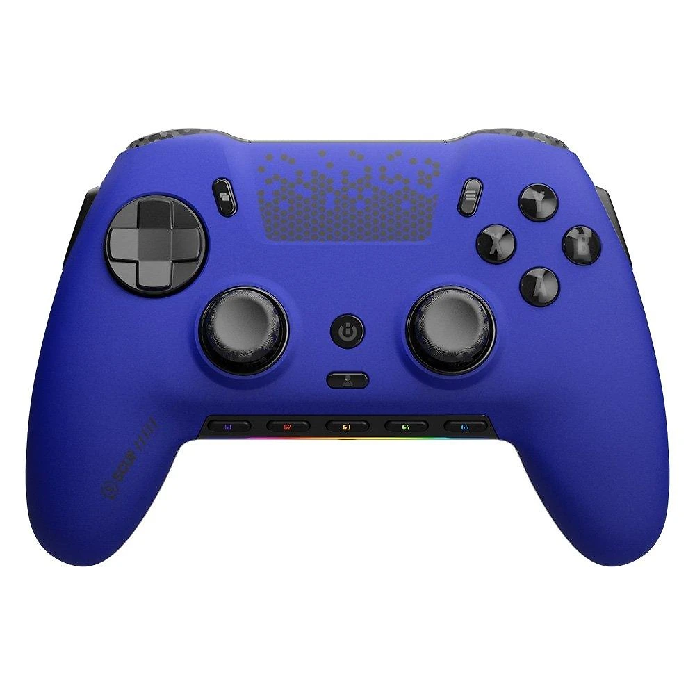 Controle Sem Fio SCUF Envision, 5 Teclas G Remapeáveis, RGB, Baixa Latência, Azul - 601-178-03-002-D2C