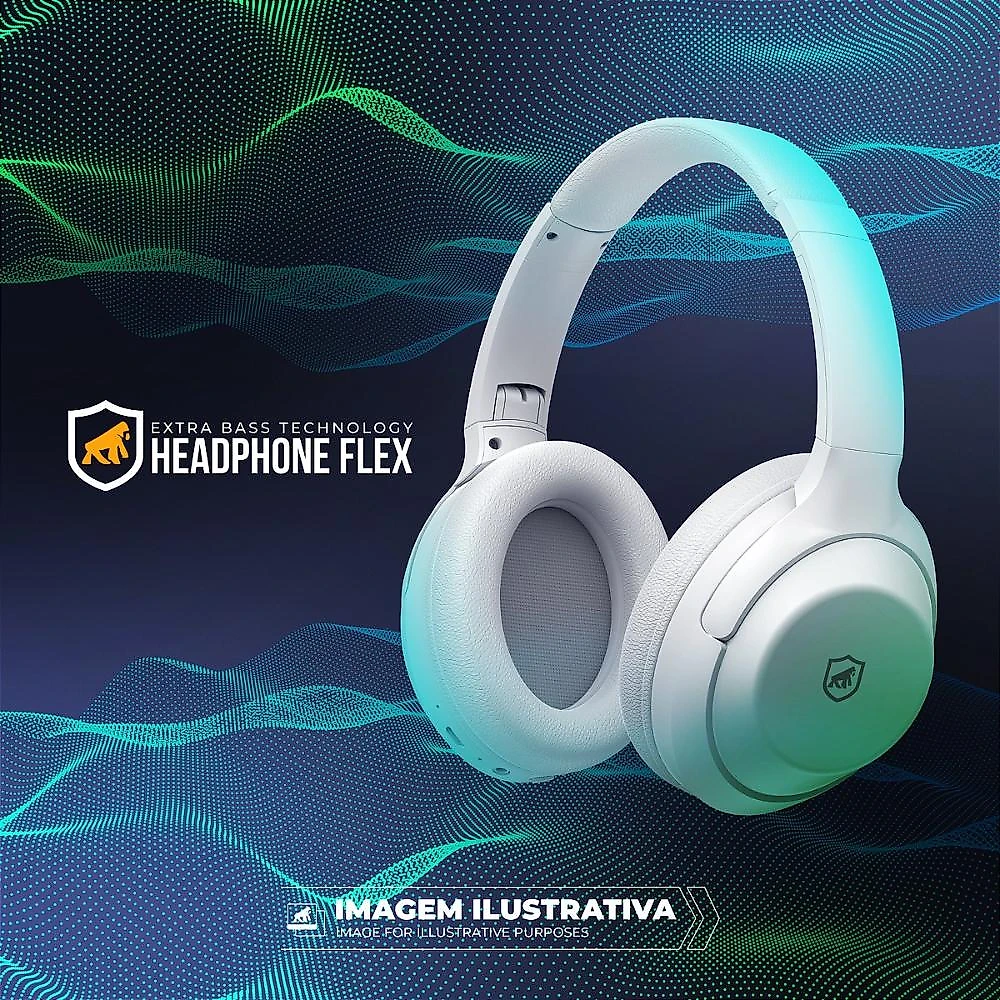 Headphone Flex - Branco - Gshield