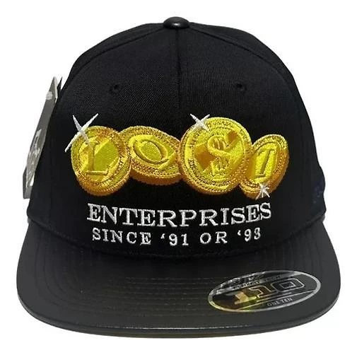 Miniatura Boné Lost Floral Florido Aba Reta Fitão Strapback Premium