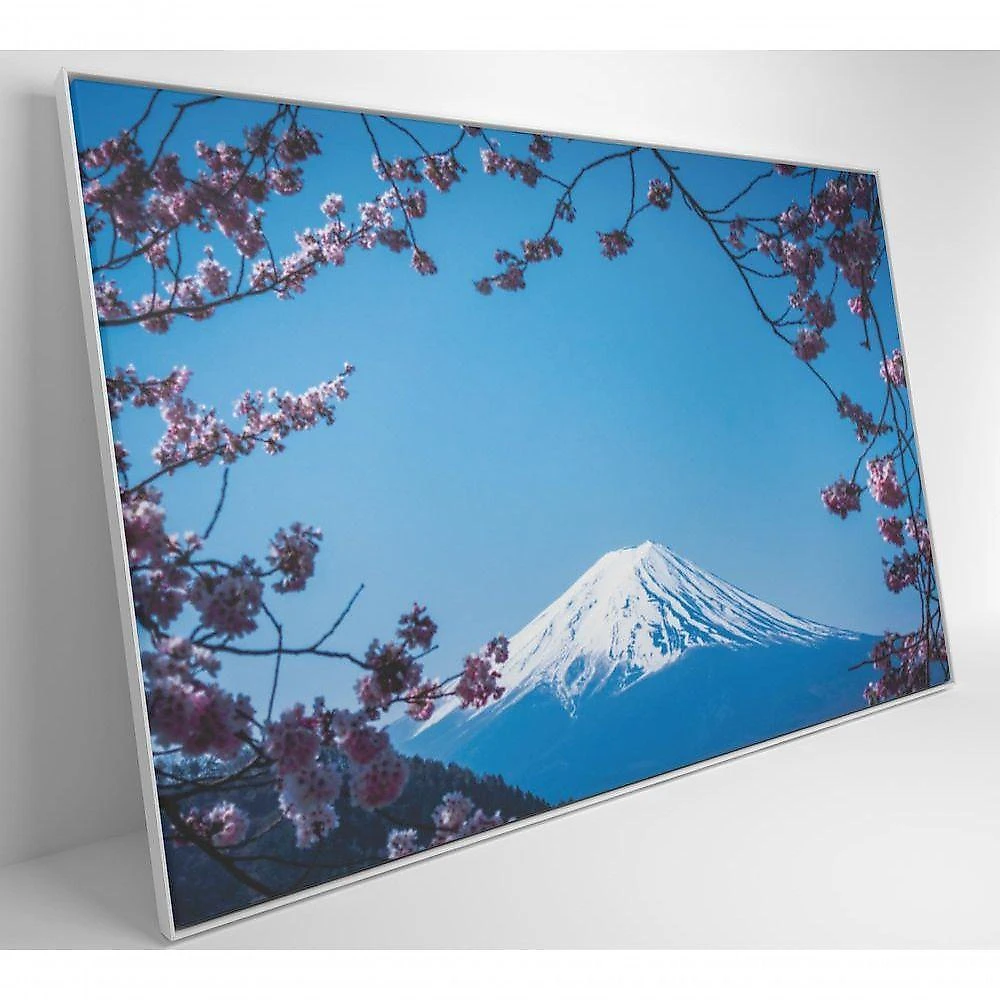 Quadro Monte Fuji 90x60 Cm Tecido Canvas