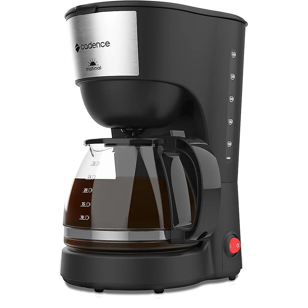Cafeteira CAF620 Matinal 750W 1,25 Litros Cadence Preto - 110V